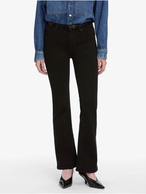 Frame “the Icon” Women's Black Flare Jeans